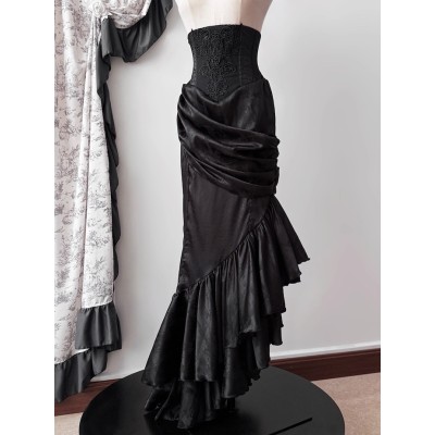 The Muppet Preoccupied Book Oracle Fishtail Corset Skirt(Reservation/Full Payment Without Shipping)